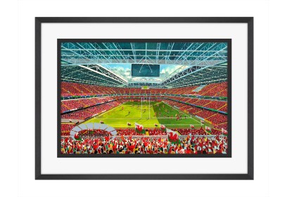 Millennium Stadium Fine Art Print - Wales Rugby Union